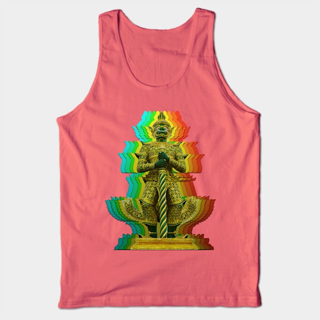 Emerald Buddha Tank Top by LanaBanana